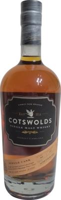 Cotswolds 2016 1st Fill STR Barrique Shinanoya 61.8% 700ml