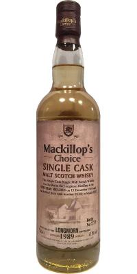 Longmorn 1989 McC Single Cask #18768 43% 700ml