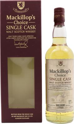 Dailuaine 1988 McC Single Cask 23yo #3549 43% 700ml