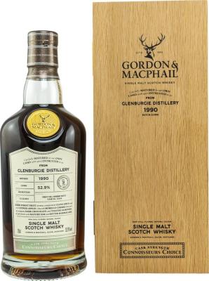 Glenburgie 1990 GM First Fill Sherry Butt 52.9% 700ml