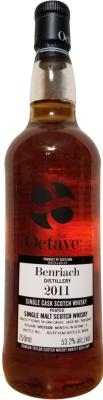 BenRiach 2011 DT Sherry Octave Finish #7421243 53.2% 750ml