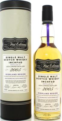 Inchfad 2005 ED Refill Hogshead HL 16785 56.3% 700ml