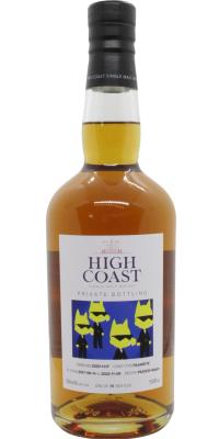 High Coast 2017 WSla Pajarate Whiskyklubben Slainte 59.4% 500ml