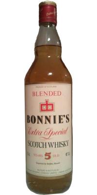 Bonnie's 5yo Extra Special Smeets Hasselt Belgium 40% 750ml