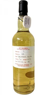 Springbank 2002 Duty Paid Sample For Trade Purposes Only Fresh Rum Barrel Rotation 118 45.4% 700ml