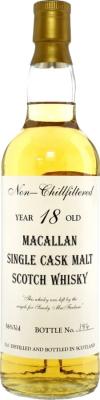 Macallan 18yo Left by the angels for Sandy MacFarlane 56% 700ml