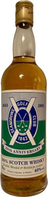 Blended Scotch Whisky 100% Scotch Whisky St. Andrews Golf Club 150 Years St Andrews Golf Club 150th Anniversary 40% 700ml