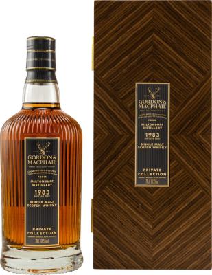 Miltonduff 1983 GM Private Collection Refill Bourbon Barrel #728 61.5% 700ml