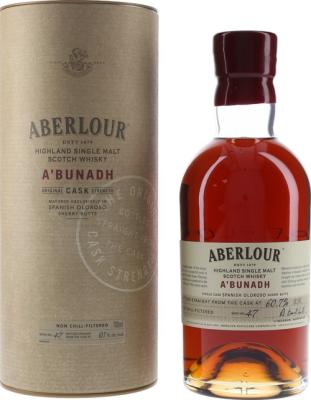 Aberlour A'bunadh batch #47 Spanish Oloroso Sherry Butts 60.7% 700ml