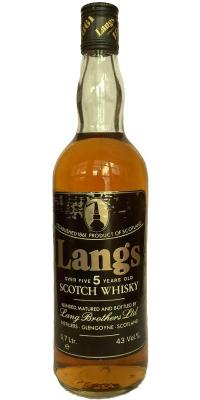Langs 5yo Scotch Whisky 43% 700ml