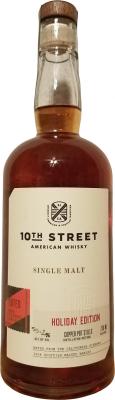 10th Street Single Malt Peated Holiday Edition Port Casks 55.2% 750ml