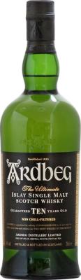 Ardbeg Ten Gift Pack Camouflage w Miniature Moet-Hennessy 46% 700ml