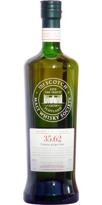 Glen Moray 1990 SMWS 35.62 Creamy ginger beer 1st-fill Ex-bourbon Barrel 59.2% 750ml