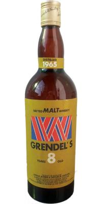 Grendel's 1965 Vatted Malt Whisky Remy Import 43% 750ml