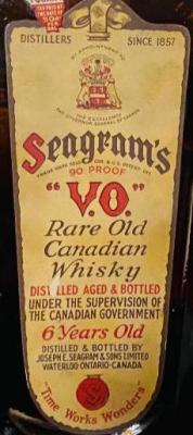 Seagram's 6yo V. O. Rare Old Canadian Whisky 45% 946ml