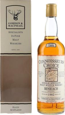 BenRiach 1982 GM Connoisseurs Choice 40% 700ml