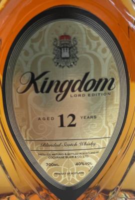 Kingdom 12yo Lord Edition 40% 700ml