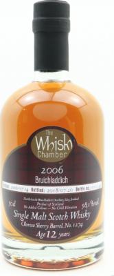 Bruichladdich 2006 WCh Oloroso Sherry Barrel #1274 58.1% 500ml