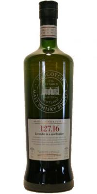 Port Charlotte 2002 SMWS 127.16 Lavender in A coal bunker Refill Ex-Bourbon Barrel 65.4% 700ml