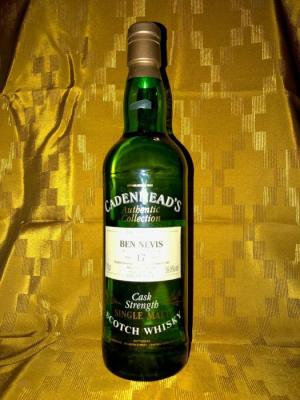Ben Nevis 1977 CA Authentic Collection 17yo Oak Cask 59.8% 700ml