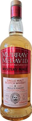 Mull's Finest 2014 MM Mystery Malt Limited Release Calvados finish Benelux 54.9% 700ml