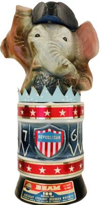 Jim Beam Elephant Ceramic Decanter 40% 750ml