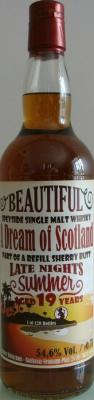 Secret Speyside 19yo BW Late Nights Summer Refill Sherry Butt 54.6% 700ml