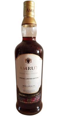 Amrut 2014 Special Limited Edition Spectrum Norfolk Wines USA 60% 750ml