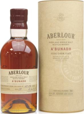 Aberlour A'bunadh batch #51 Oloroso Sherry Butts 60.8% 700ml