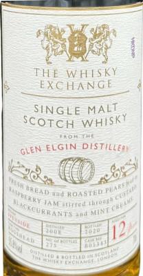 Glen Elgin 2008 ElD The Single Malts of Scotland Hogshead 55.8% 700ml