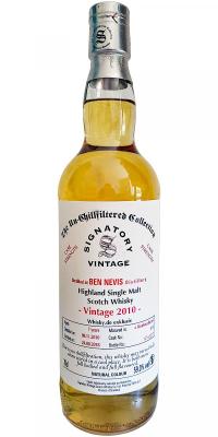Ben Nevis 2010 SV The Un-Chillfiltered Collection Cask Strength Bourbon Barrel #418 whisky.de exclusive 59% 700ml