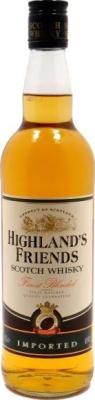 Highland's Friends Blended Scotch Whisky 40% 700ml