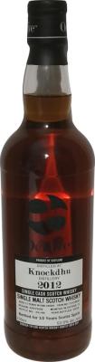 Knockdhu 2012 DT The Octave Scotia Spirit 53.9% 700ml