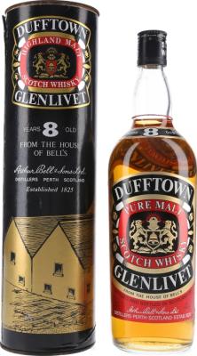 Dufftown 8yo Pure Malt Arthur Bell & Sons 43% 1000ml