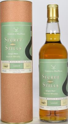 Glenkinchie 1987 GM Secret Stills 5.1 Refill Sherry Hogsheads 3733, 3735 45% 700ml