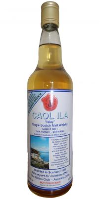 Caol Ila 1991 UD 3871 The Gillies Club Australia MacQuarie Branch 59.9% 700ml