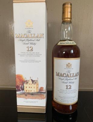 Macallan 12yo Matured in Selected Sherry Oak Casks from sherry Duty Free 43% 1000ml