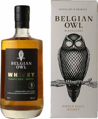 The Belgian Owl 5yo Thematic Series: Coffee Coffee eau-de-vie 46% 500ml