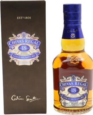 Chivas Regal 18yo Gold Signature 40% 200ml