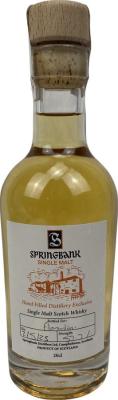 Springbank Hand Filled Distillery Exclusive 57.7% 200ml