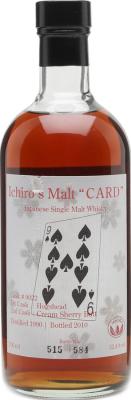 Hanyu 1990 Nine of Spades Cream Sherry Butt Finish #9022 52.4% 700ml