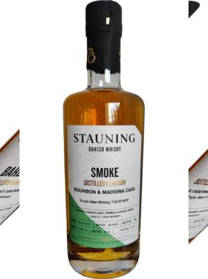 Stauning Distillers Edition 2017 Smoke Bourbon & Madeira Cask heather Bourbon & Madeira 53.4% 350ml