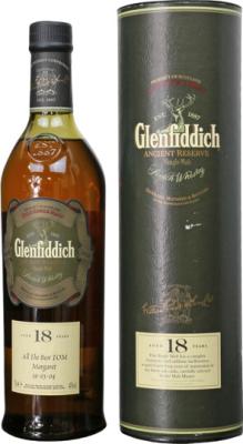 Glenfiddich Ancient Reserve Sherry & Bourbon 40% 700ml