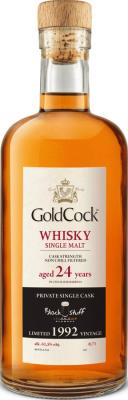 Gold Cock 1992 Private Single Cask Czech Oak Barrels #505 Black Stuff Irish Pub 61.5% 700ml
