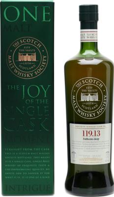 Yamazaki 2003 SMWS 119.13 Fathoms deep 1st Fill Ex-Bourbon Barrel 60.2% 700ml