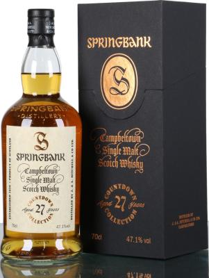 Springbank 27yo Countdown Collection Refill Bourbon & Sherry 47.1% 700ml