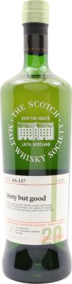 Ardmore 1997 SMWS 66.137 Dirty but good Refill Ex-Bourbon Hogshead 54.7% 700ml