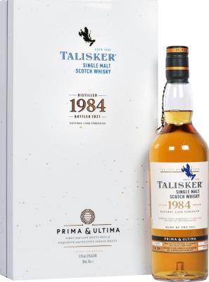 Talisker 1984 Prima & Ultima Refill American Oak + Sherry Butt 51.9% 700ml