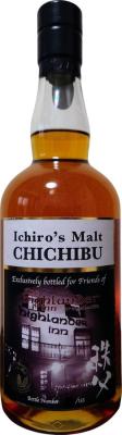 Chichibu 2013 Ichiro's Malt chibidaru ex hanyu Highlander Inn Craigellachie 63.7% 700ml