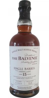 Balvenie 15yo Single Barrel Sherry Cask #11325 47.8% 700ml